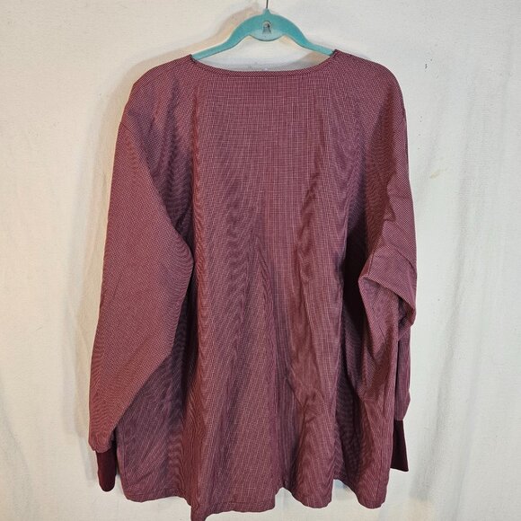 Landau Long Sleeve Button Down Top -- ITEM #2032 - Picture 2 of 2